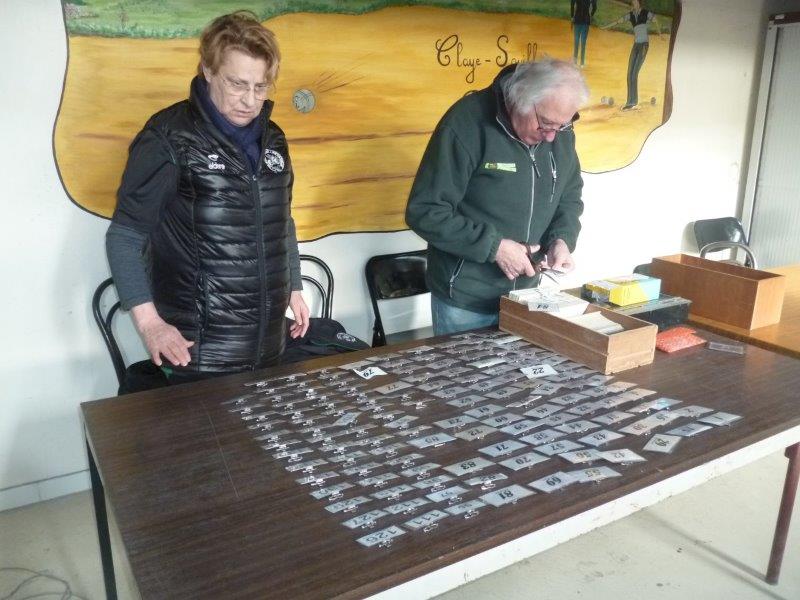 Préparation des badges